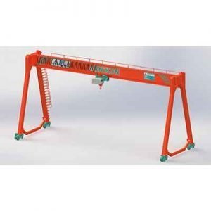 جرثقیل دروازه ای تک پل - Single Girder Gantry Cranes